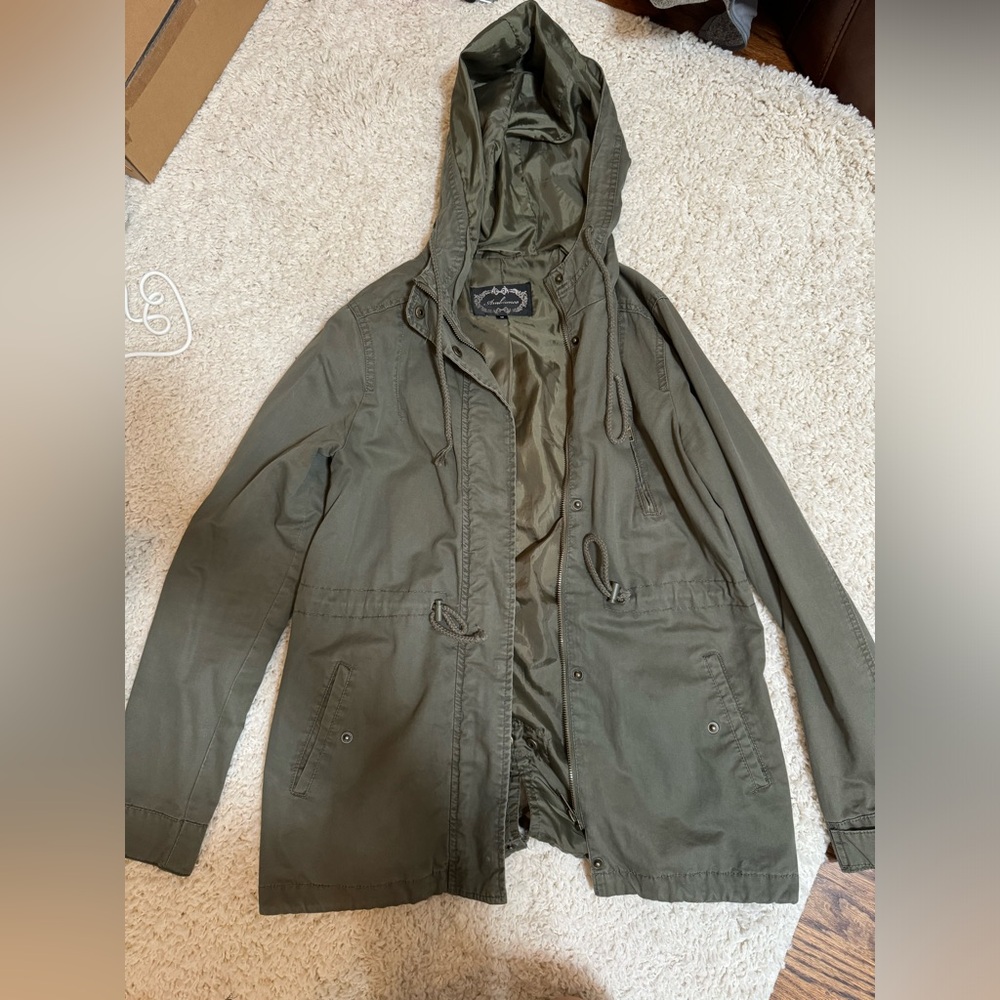 Army green jacket